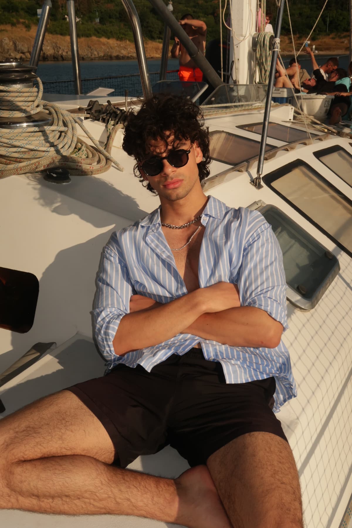 Sunset sail